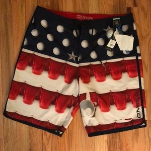 O’Neill men’s beer pong board shorts